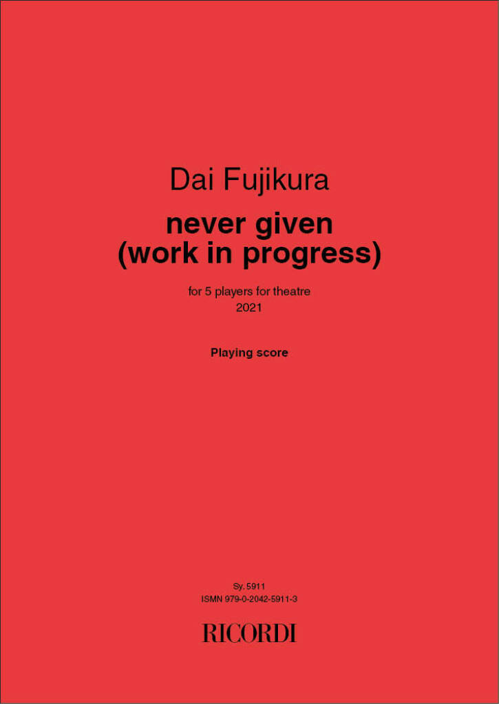 never given (work in progress)